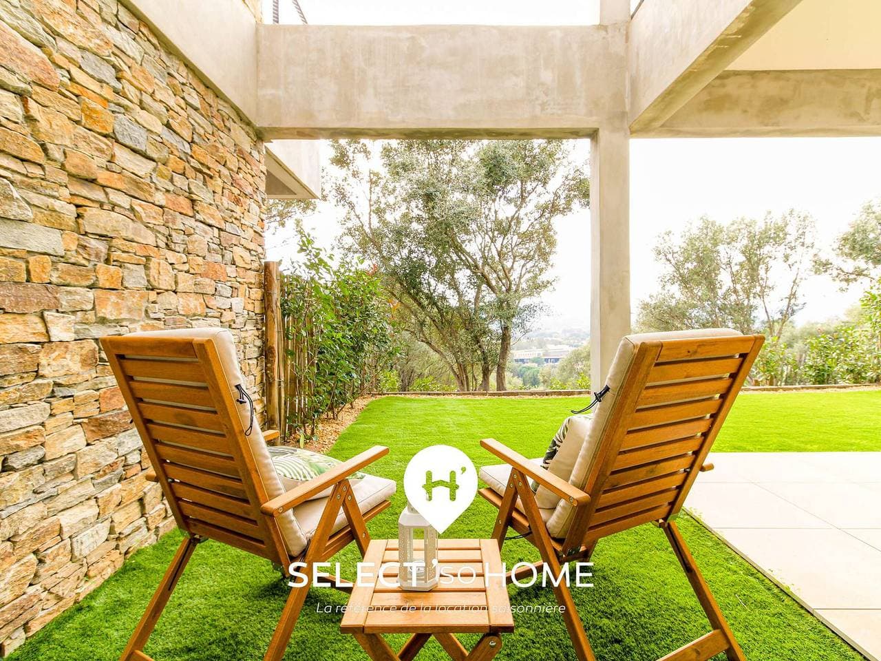 Foto 9 von 10: Ruhige Wohnung mit privatem Garten und Terrasse in Bormes-les-Mimosas