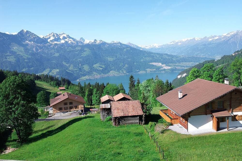 Foto 8 von 28: Beatenberg, grosse, ruhige 1 Zi-Wohnung  Wi-Fi/WLAN, Balkon, Aussicht