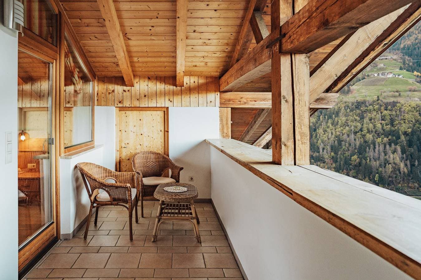 Foto 12 von 32: Ferienwohnung 'Oberegghof Hahnenkamm' mit Bergblick und WLAN