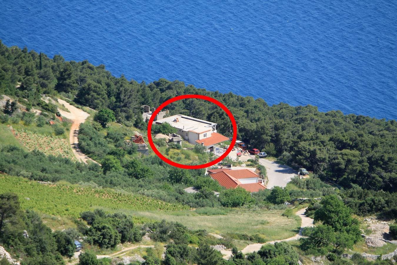 Foto 2 von 22: Studio Appartement mit Terrasse und Meerblick Sveta Nedilja, Hvar As-8792-a