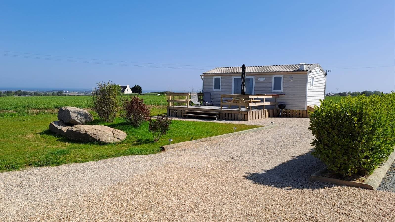 Mobil home Ty Reuniou - Vue mer 1