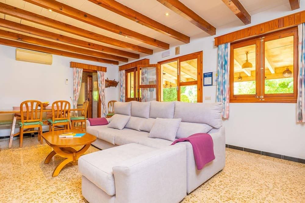 Foto 13 von 30: La Sort Llarga (Campomar) - Ferienhaus mit privaten Pool in Pollensa. WiFi gratis