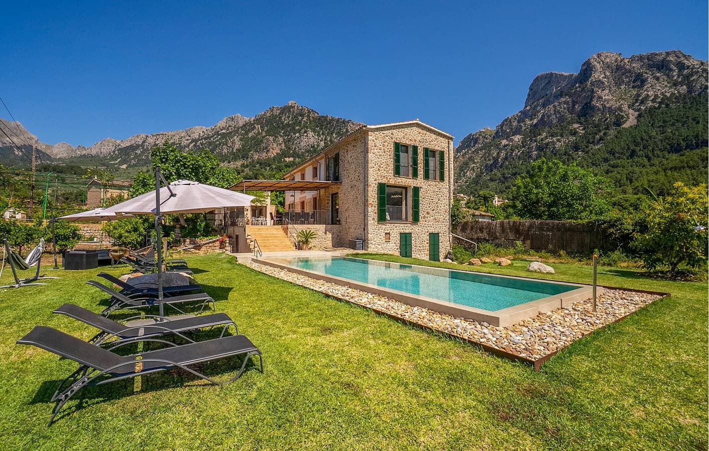 Sonniger Rückzugsort in Sóller mit Pool, Terrasse und Grill 1
