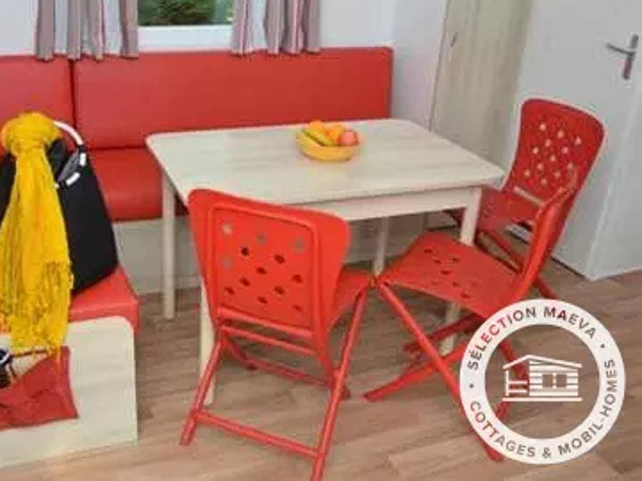 Foto 3 von 26: Parc Résidentiel La Listra - Mobilheim 6 personen - Komfort 4 Zimmer 6 Personen Klimatisiert + TV