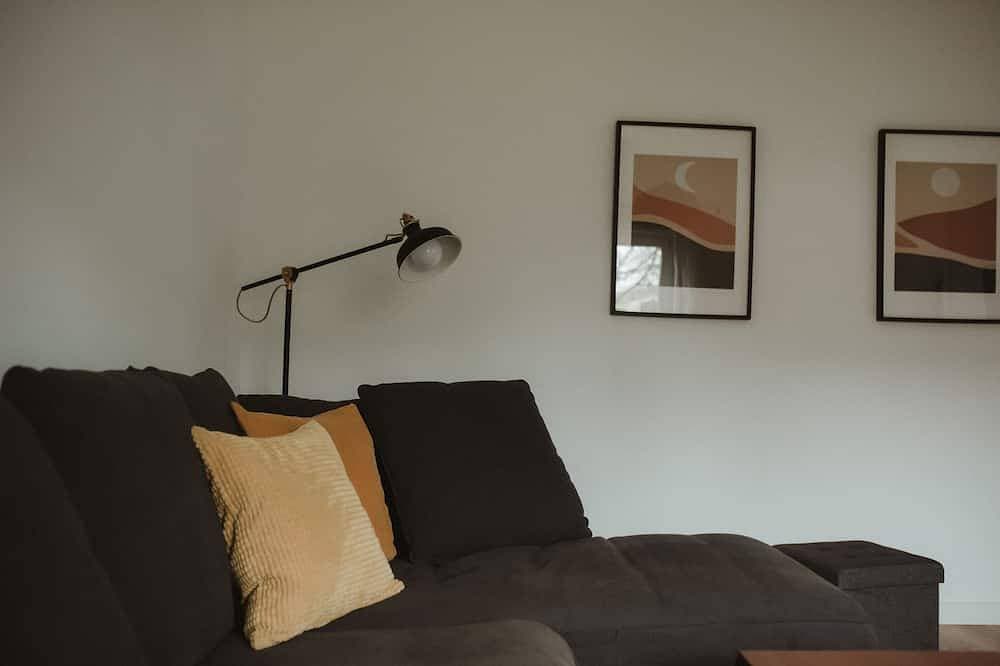 Foto 9 von 25: Hk1: renoviert, Wlan, Zentrum fußläufig, Garten, 62m², 55\" TV, Bahnhof,Luxemburg