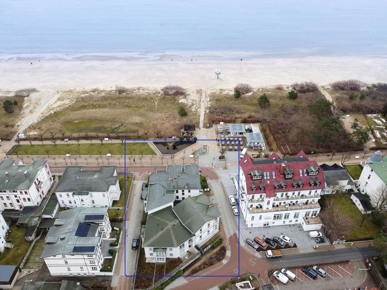 Foto 2 von 18: Haus Meerblick, Whg. 17 in Ahlbeck: nah am Strand mit WLAN und Parkplatz