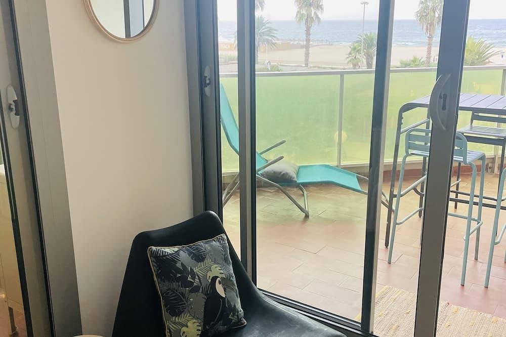 Foto 8 von 30: Large Terrace Facing The Sea Canet-Sud,2/4 Persons, Parking, Air Con.,WIFI