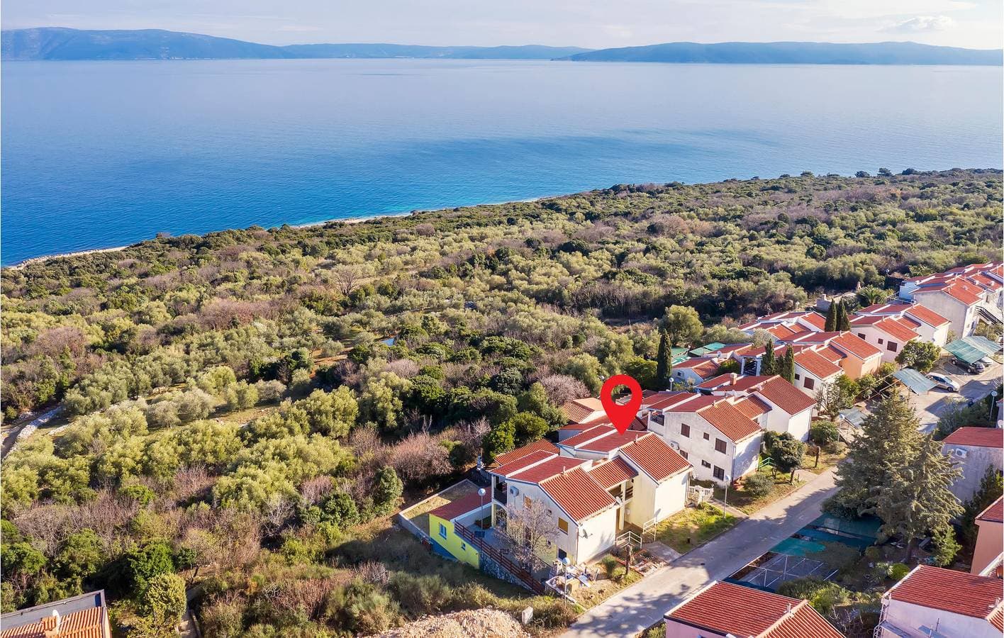 Foto 4 von 29: Apartment mit Meerblick, Terrasse, WLAN und Parkplatz – 2 km vom Strand entfernt