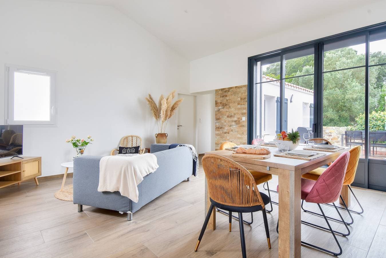 Strand 400 m entfernt - Haus für 4 mit Terrasse 1