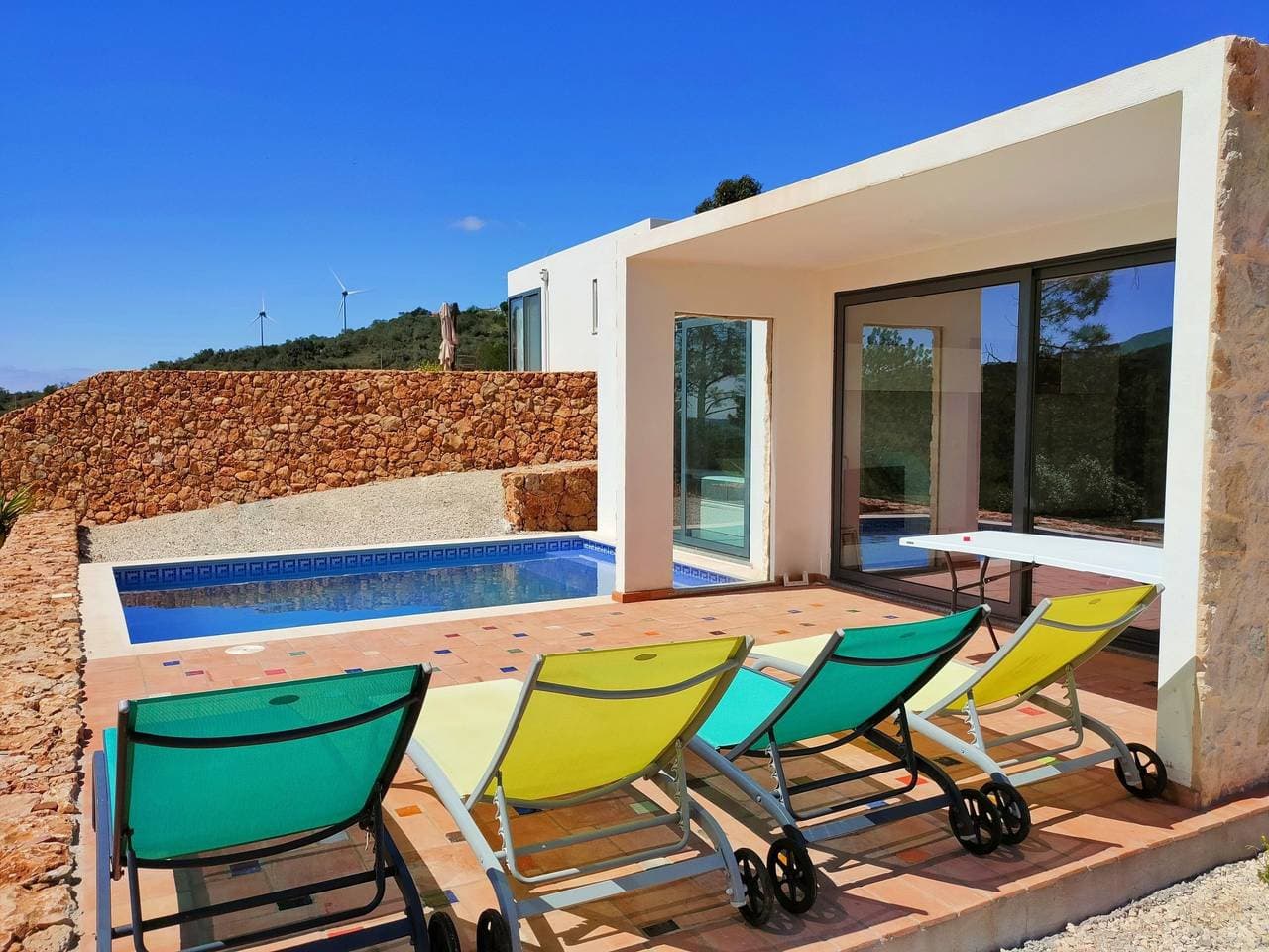 Villa mit privatem Pool - Casa da Bananeira 1
