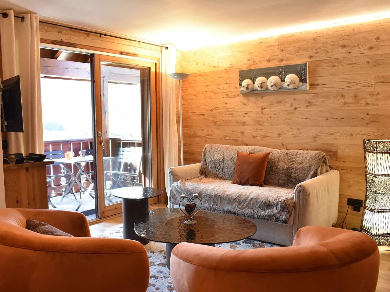 Foto 2 von 27: Charmante Wohnung in Méribel Village, 6 Personen, Balkon, Wifi, Parkplatz, in Liftnähe