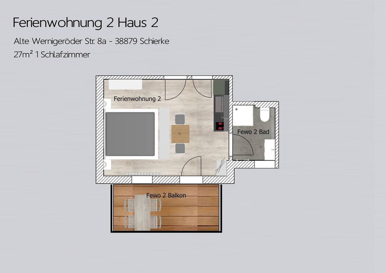 Foto 5 von 9: Haus 2 Ferienwohnung 2