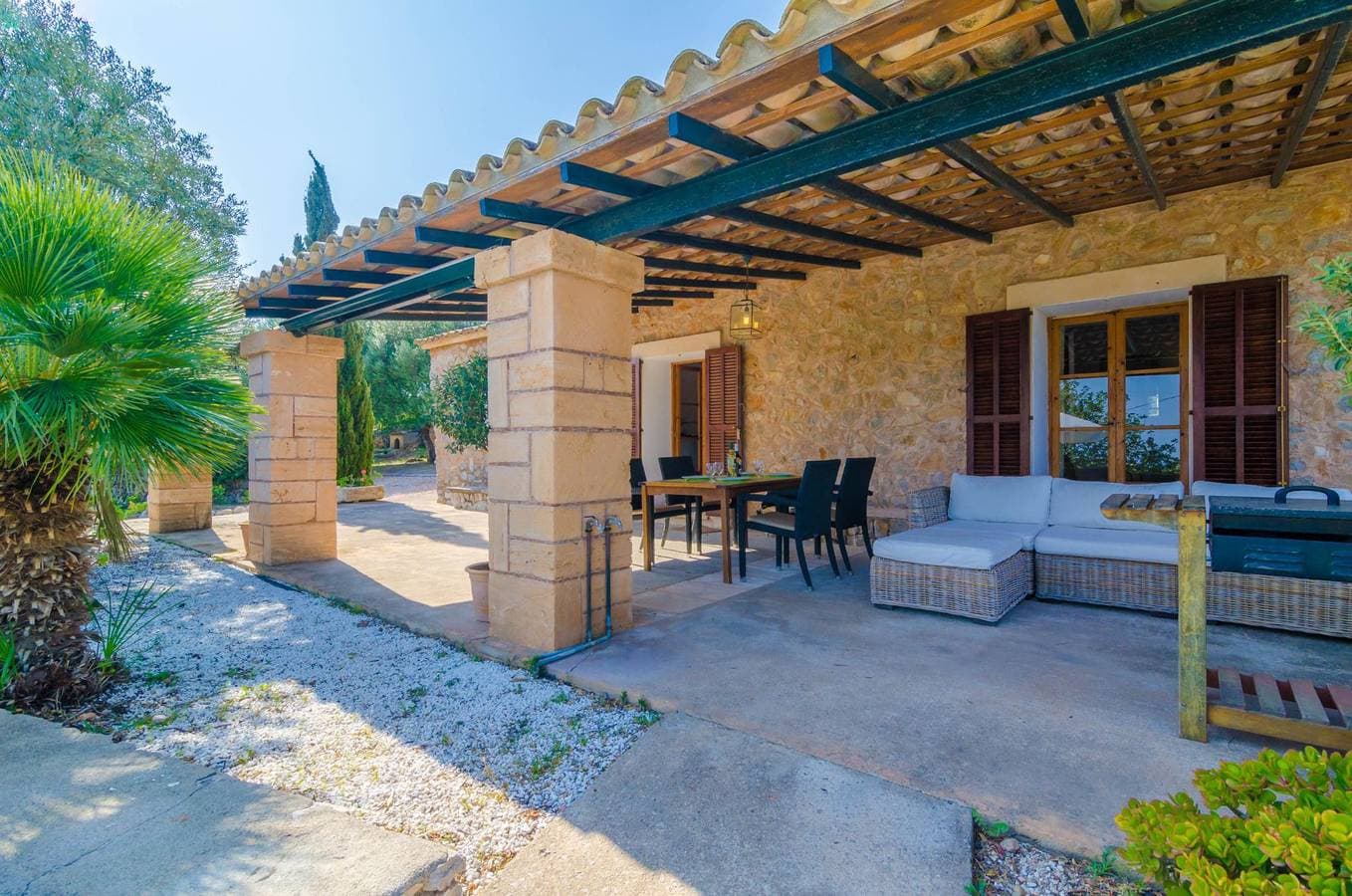Foto 3 von 27: Son Barbot (Can Robi Nou) - Ferienhaus mit privaten Pool in Sant Llorenc des Cardassar. WiFi gratis