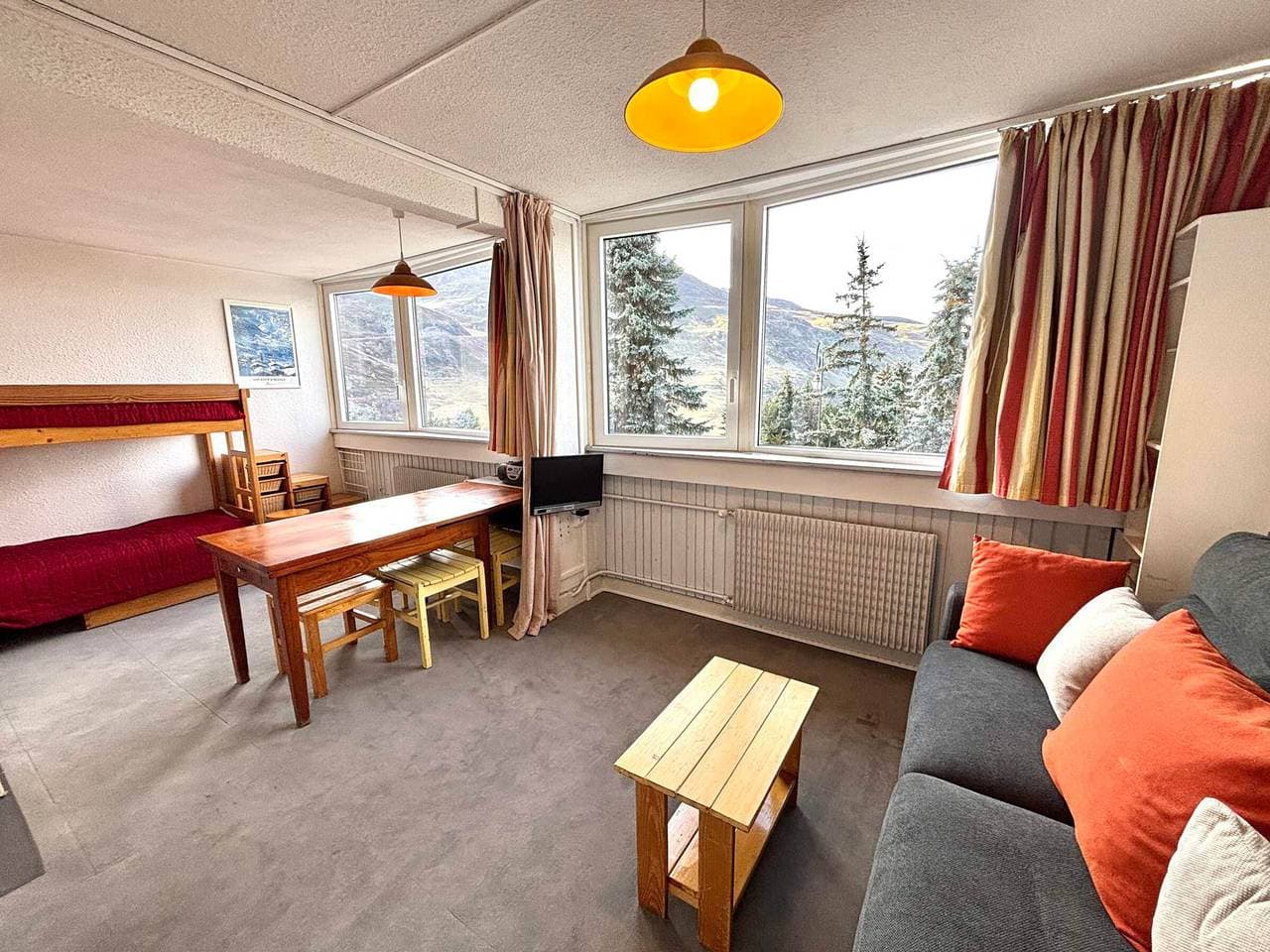 Klassisches Studio für 4 Pers. in Les Menuires, 24m², gemütlich, ohne Balkon 1