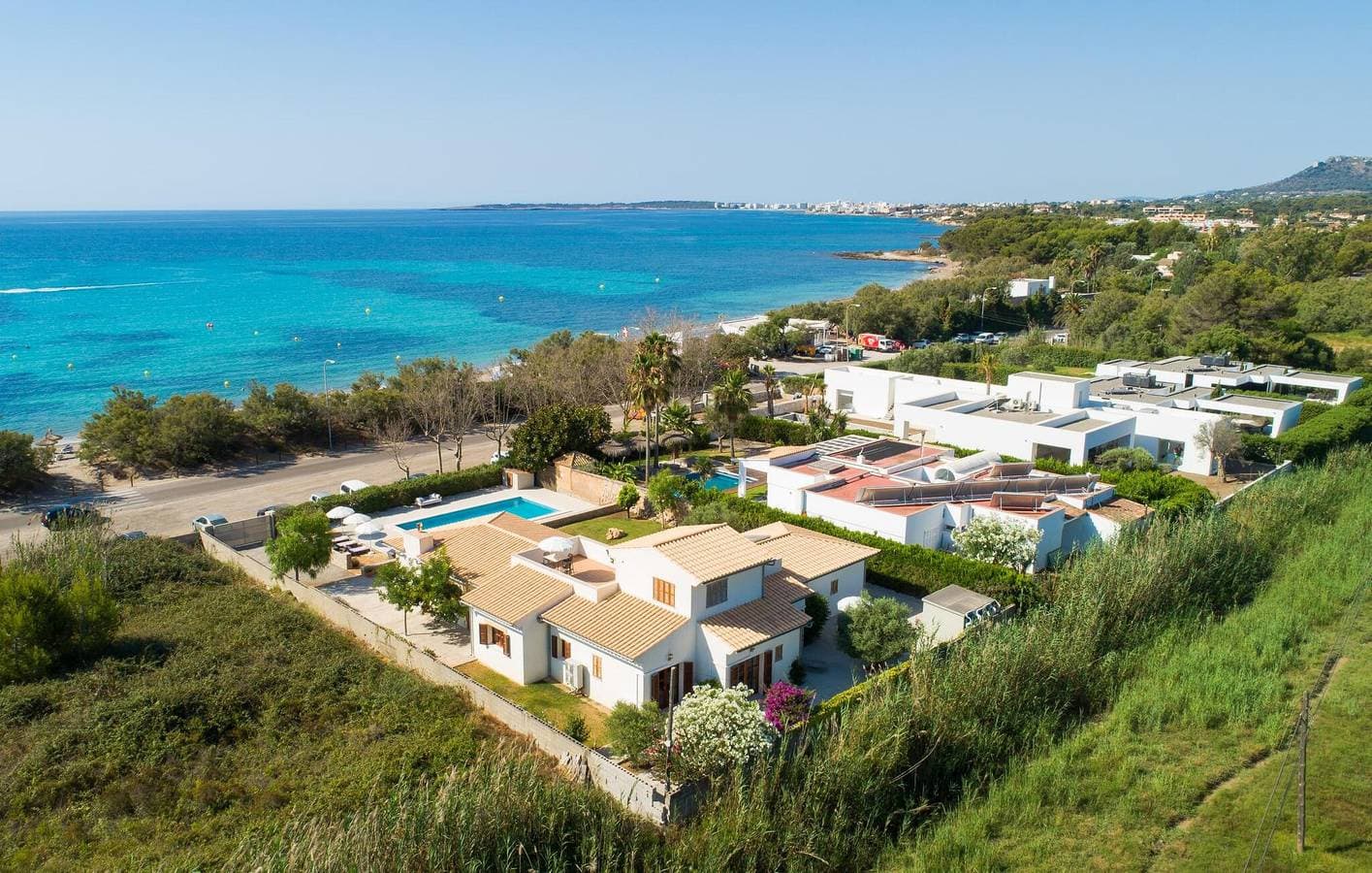 Foto 7 von 47: Rückzugsort am Strand mit Pool und AC - 100m nach Sa Marjal