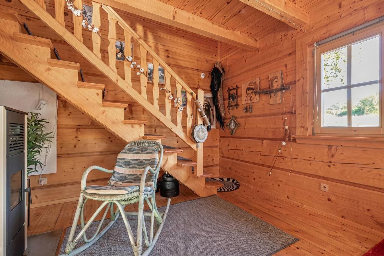Foto 13 von 18: Vilinka Log Cabin with Sauna