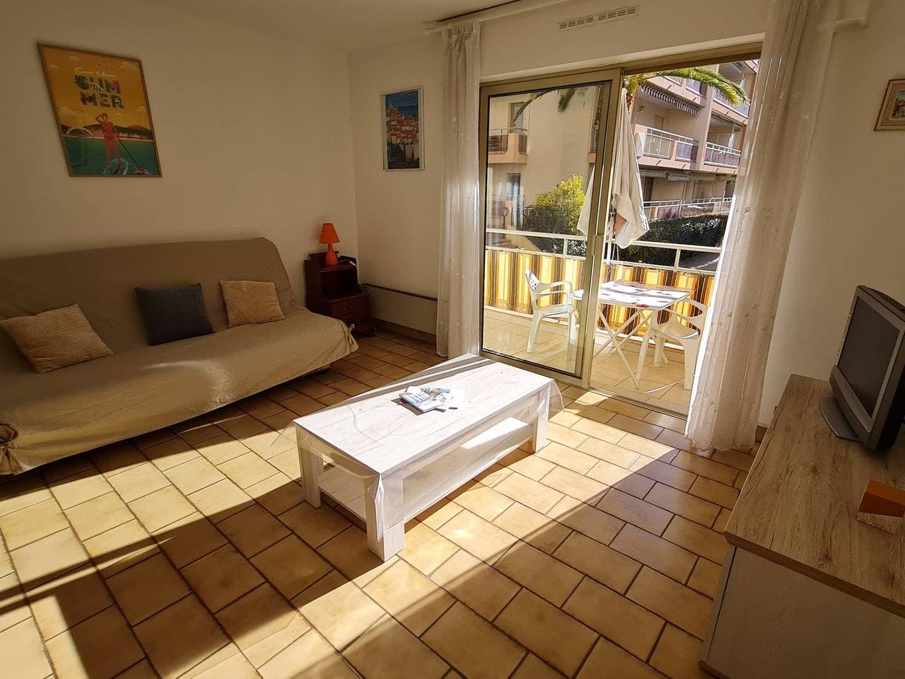 Foto 7 von 23: 2-Zimmer-Wohnung mit Klimaanlage, Pool und Haustieren in Sainte-Maxime