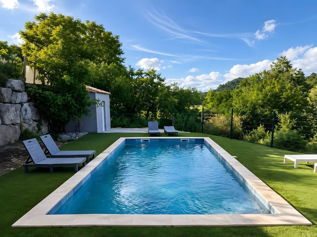 Foto 3 von 26: Villa „Des Rives Et Chevaux 07“ im Herzen des Val de Ligne, Süd-Ardèche