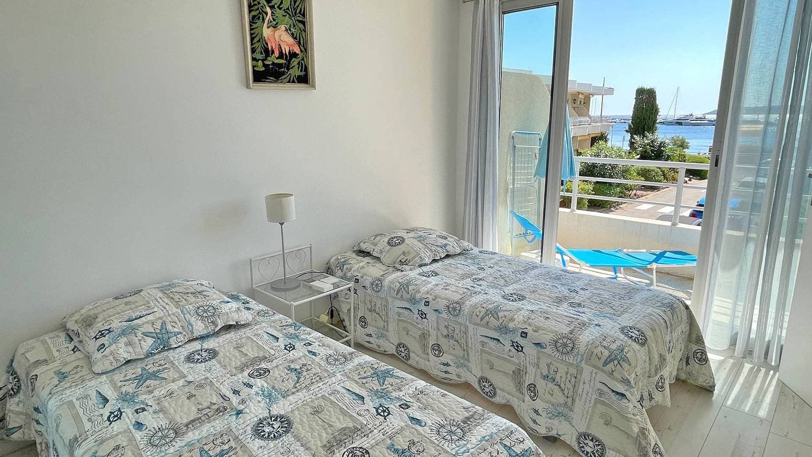 Foto 11 von 13: Apartment T2 - 4 Personen - Stadtzentrum und Strand - Meerblick - Klimaanlage - WiFi - Sainte-Maxime
