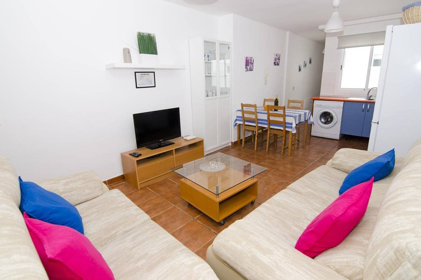 Foto 6 von 21: Charmantes Apartment in Puerto de Mogán - 80m², Berg- und Meerblick