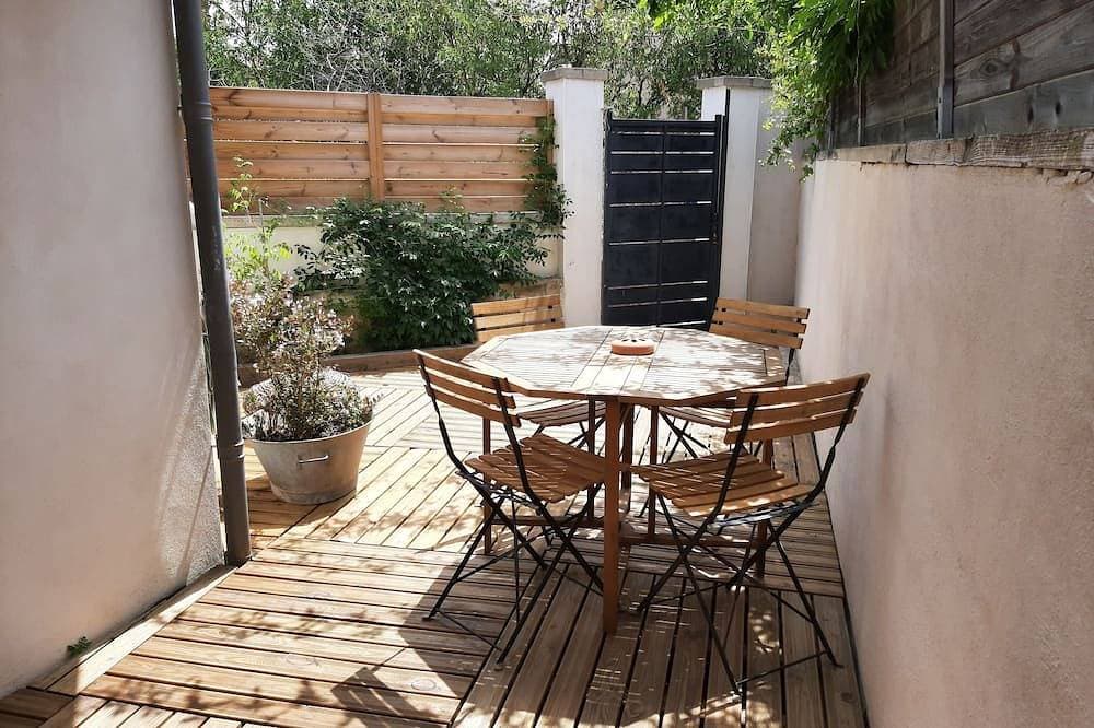Foto 9 von 9: T2 house with small adjoining plot, very nice.