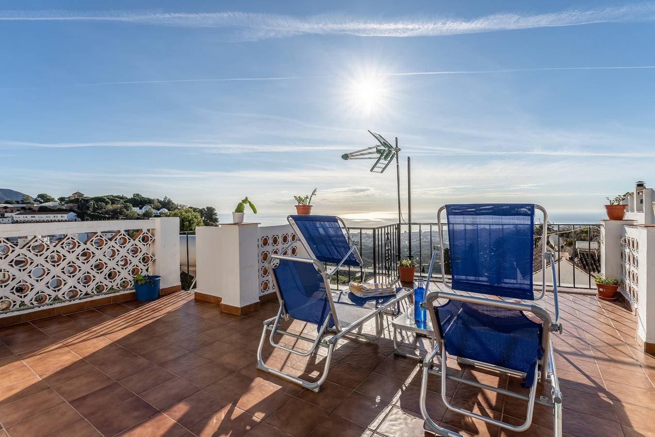 Foto 4 von 24: Ferienhaus "Mijas Tropical, Casita Típica" mit Meerblick, Terrasse & WLAN