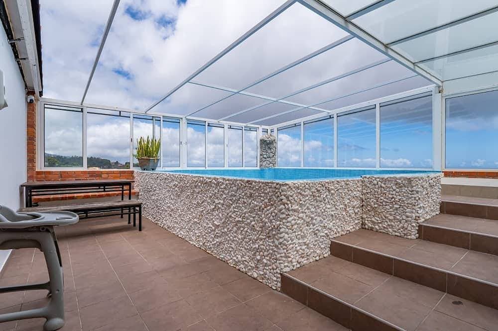 Bungalow 'Private House Ocean View - 2' mit Gemeinschaftspool, Garten und WLAN 1