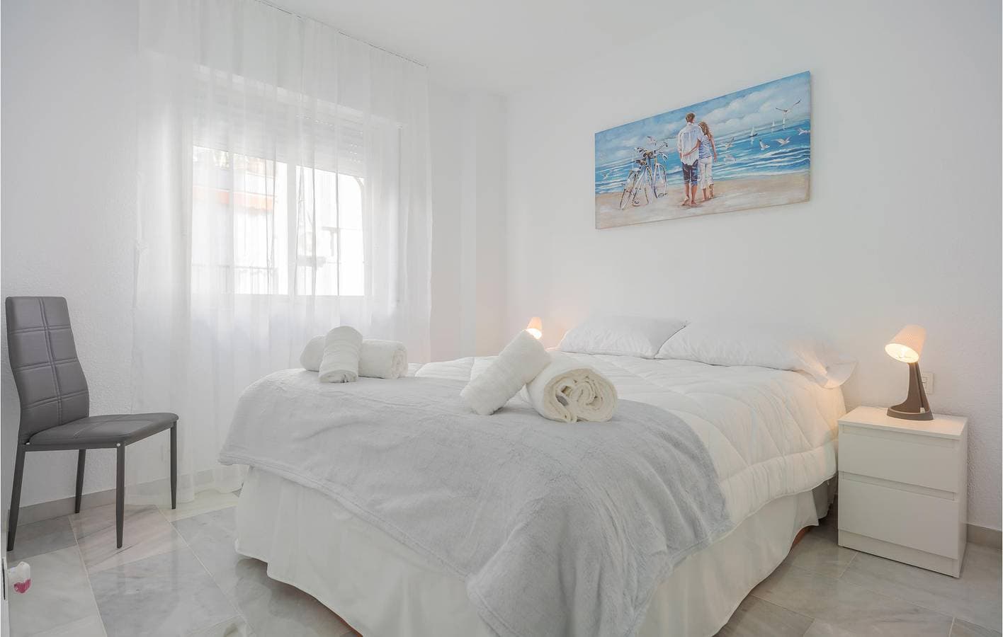 Foto 5 von 17: 70m² Wohnung mit Parkplatz, AC, Terrasse & WiFi in der Nähe von Playa Mati