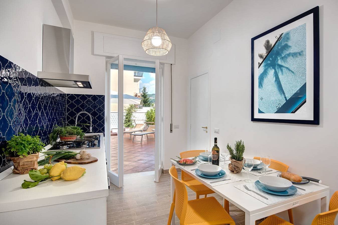 Foto 6 von 11: Ferienwohnung für 4 Personen mit Terrasse