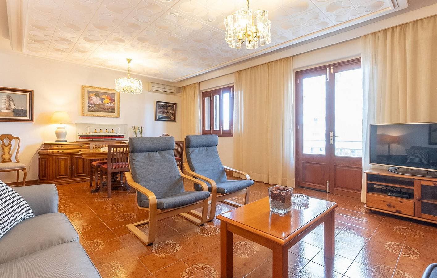 Foto 7 von 37: Gemütliches Strandapartment mit AC, Küche & Internet - 1km nach Caló d'en Rafalino