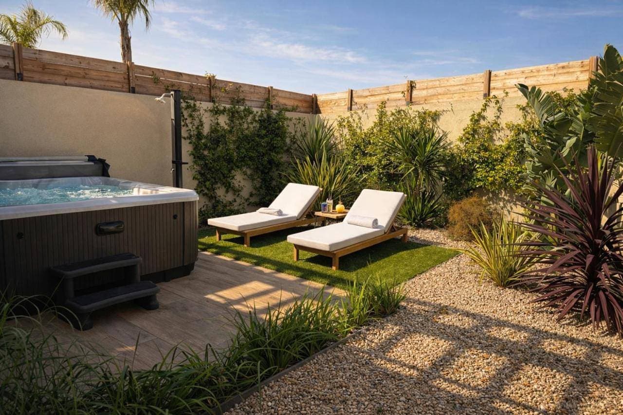 Foto 11 von 17: Villa with Private Jacuzzi