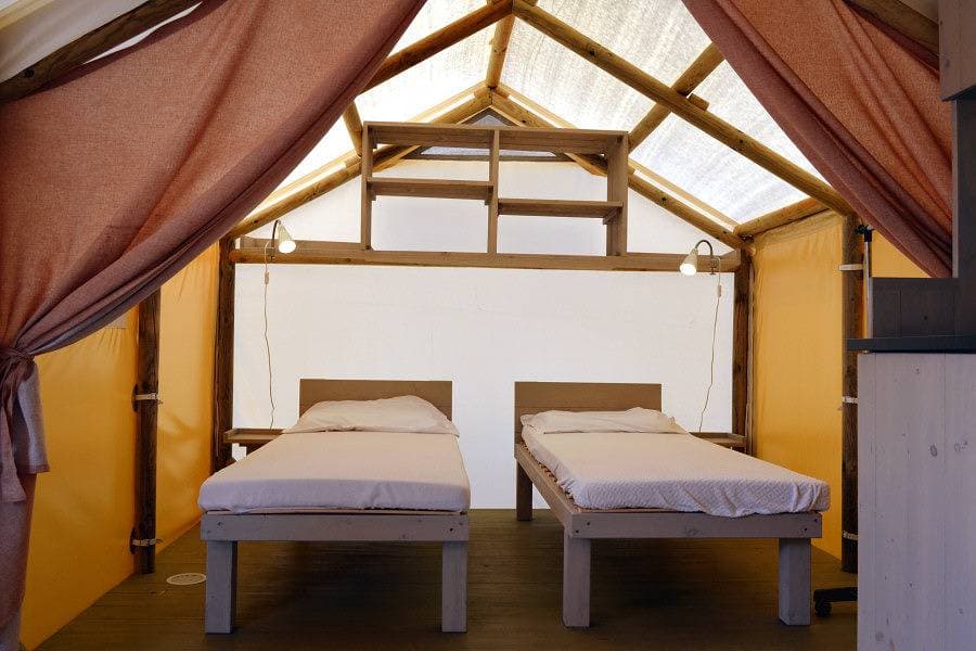 Foto 8 von 36: Camping Principina Zelt Tenda Safari für 4 Personen