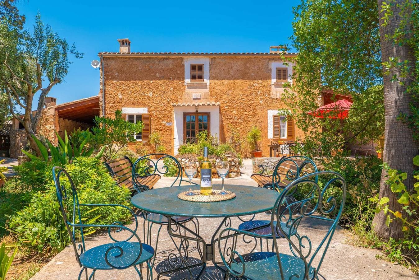 Foto 6 von 46: Son Obra Nou - Ferienhaus mit privaten Pool in Porreras. WiFi gratis
