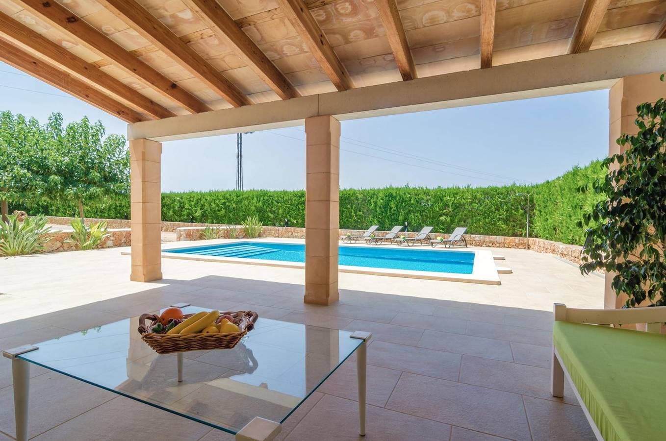Foto 6 von 35: Aubadallet - Ferienhaus mit privaten Pool in Vilafranca. WiFi gratis