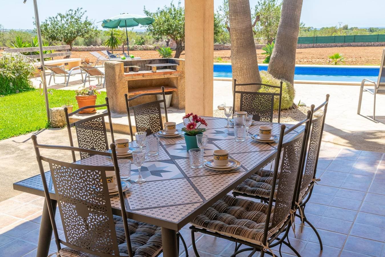 Foto 7 von 38: Es Coco De Sa Mola - Ferienhaus mit privaten Pool in S'Alqueria Blanca (Santanyí). WiFi gratis