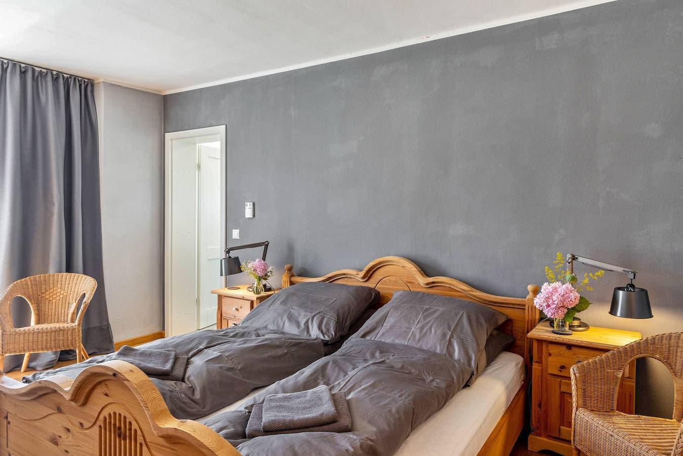 Foto 10 von 34: Ferienwohnung 'Der Flusshof, Scheunenwohnung' mit gemeinsamer Terrasse, gemeinsamem Garten und Wi-Fi