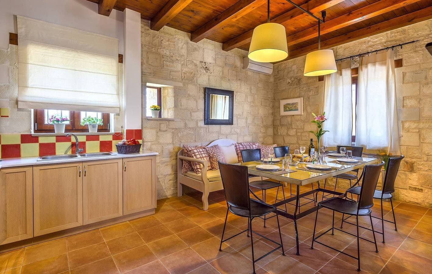 Foto 11 von 24: Villa für 8 Personen mit Garten