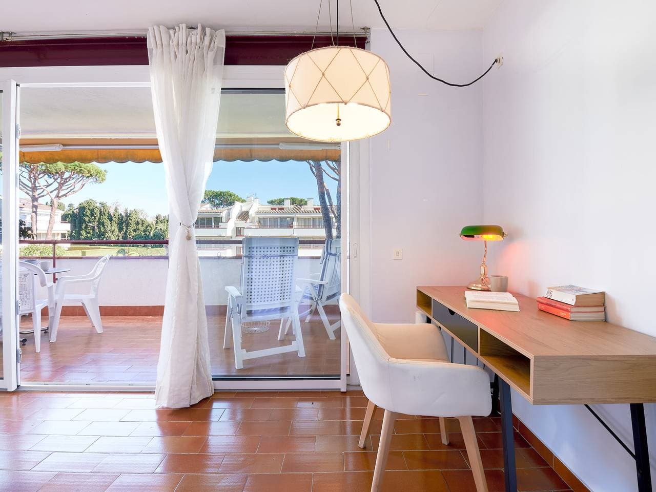 Foto 4 von 21: Appartement lumineux à Calella de Palafrugell pour 4 pers. avec piscine, terrasse et tennis