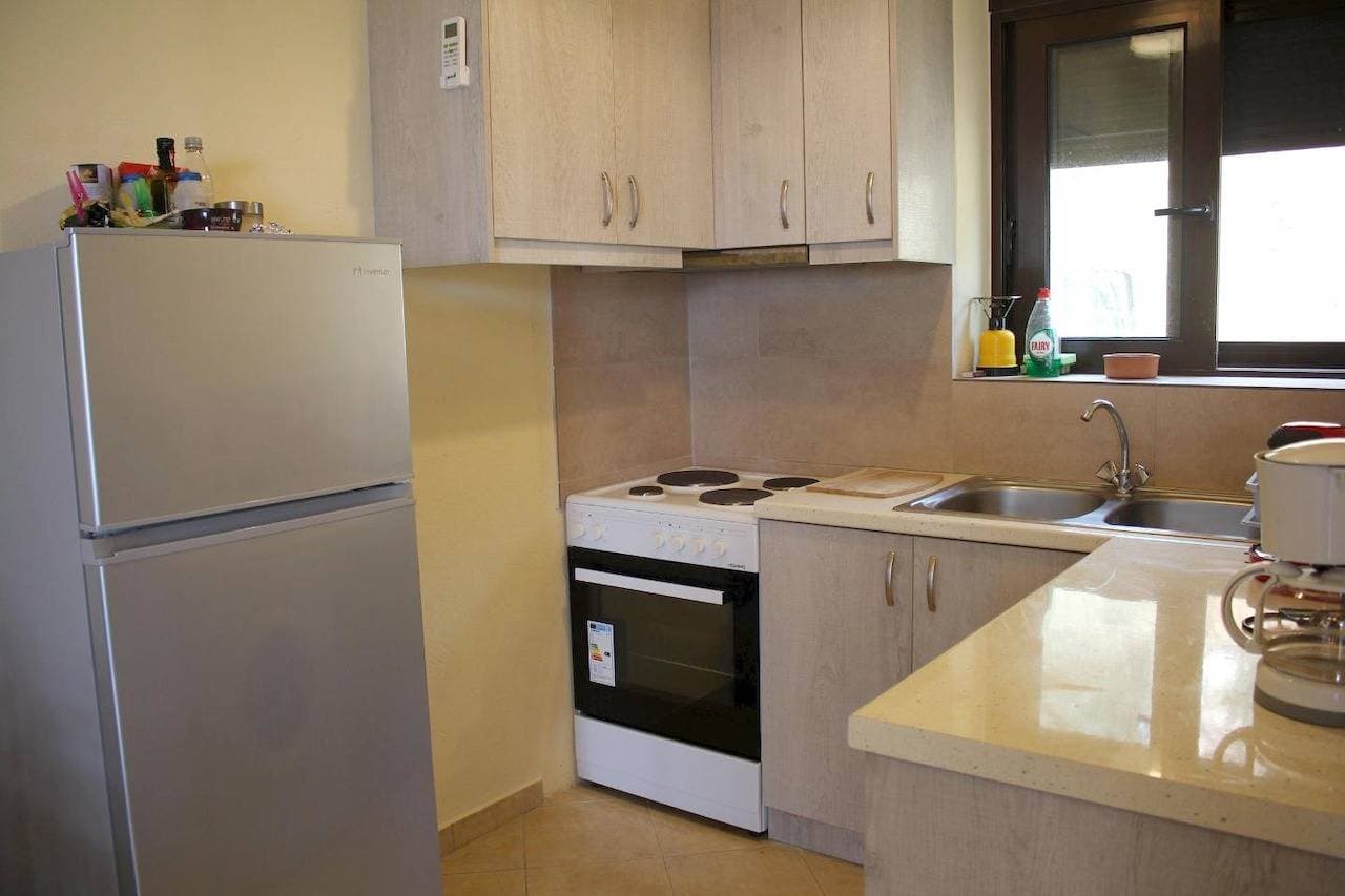Foto 10 von 34: Panoramablick aufs Meer, fußläufig zum Strand, Wifi  - Ferienhaus Triopetra, Kreta