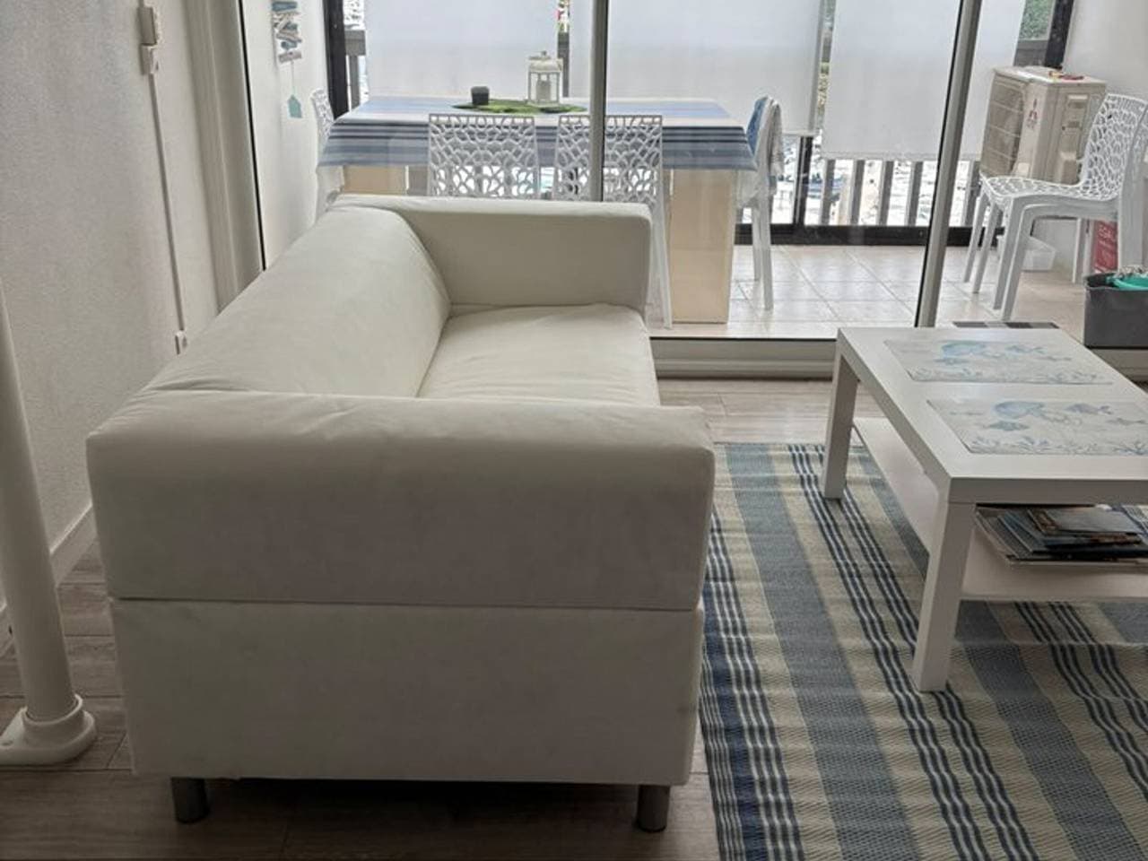 Foto 2 von 11: Gemütliches Studio-Kabine, Klimaanlage, Hafenblick in Capbreton