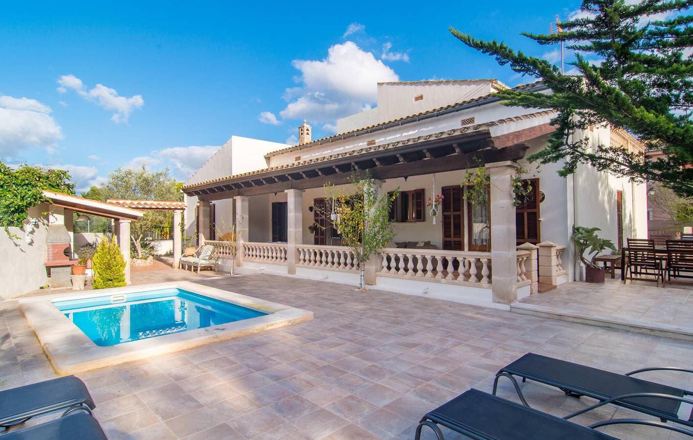 Foto 4 von 47: Sonnige Terrassenwohnung mit Pool in der Nähe von s'Illot Strand