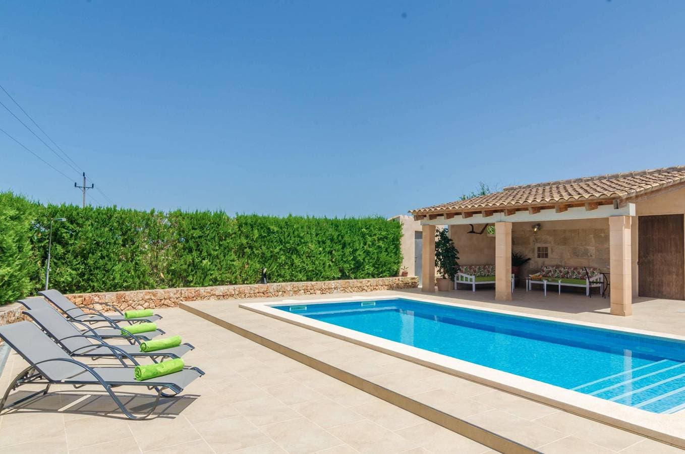 Foto 3 von 35: Aubadallet - Ferienhaus mit privaten Pool in Vilafranca. WiFi gratis