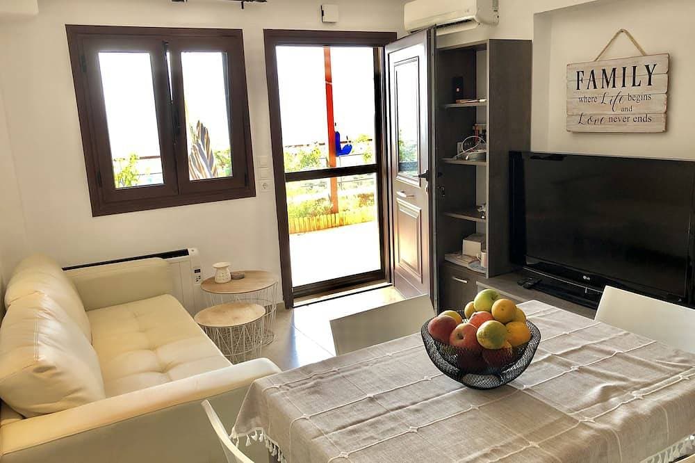 Foto 5 von 30: 3 Zimmer Ferienwohnung mit Ausblick Oasis (Rose) oberhalb von Georgioupolis
