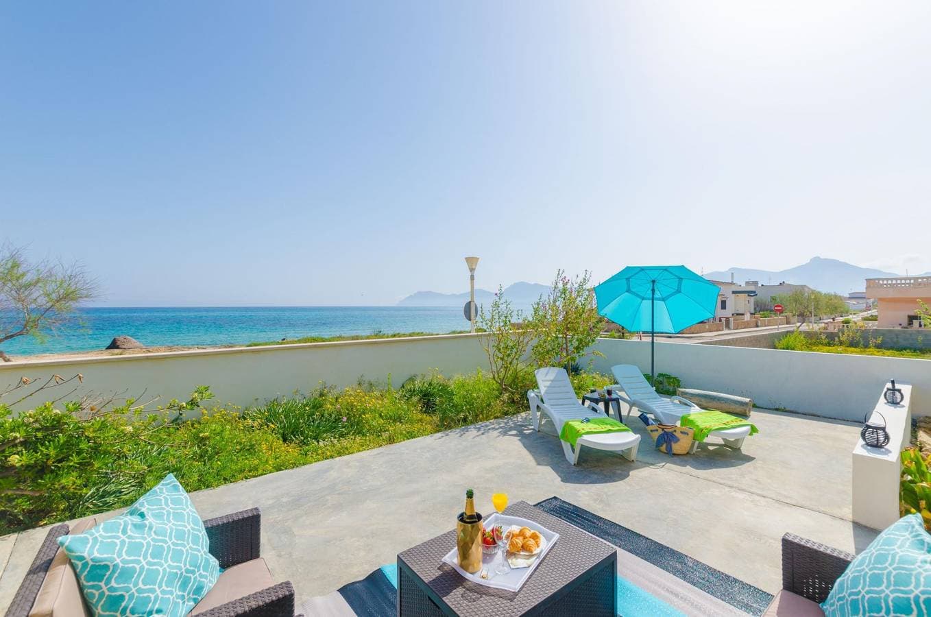 Porta De La Mar - Ferienhaus mit Meerblick in Son Serra de Marina. WiFi gratis 1
