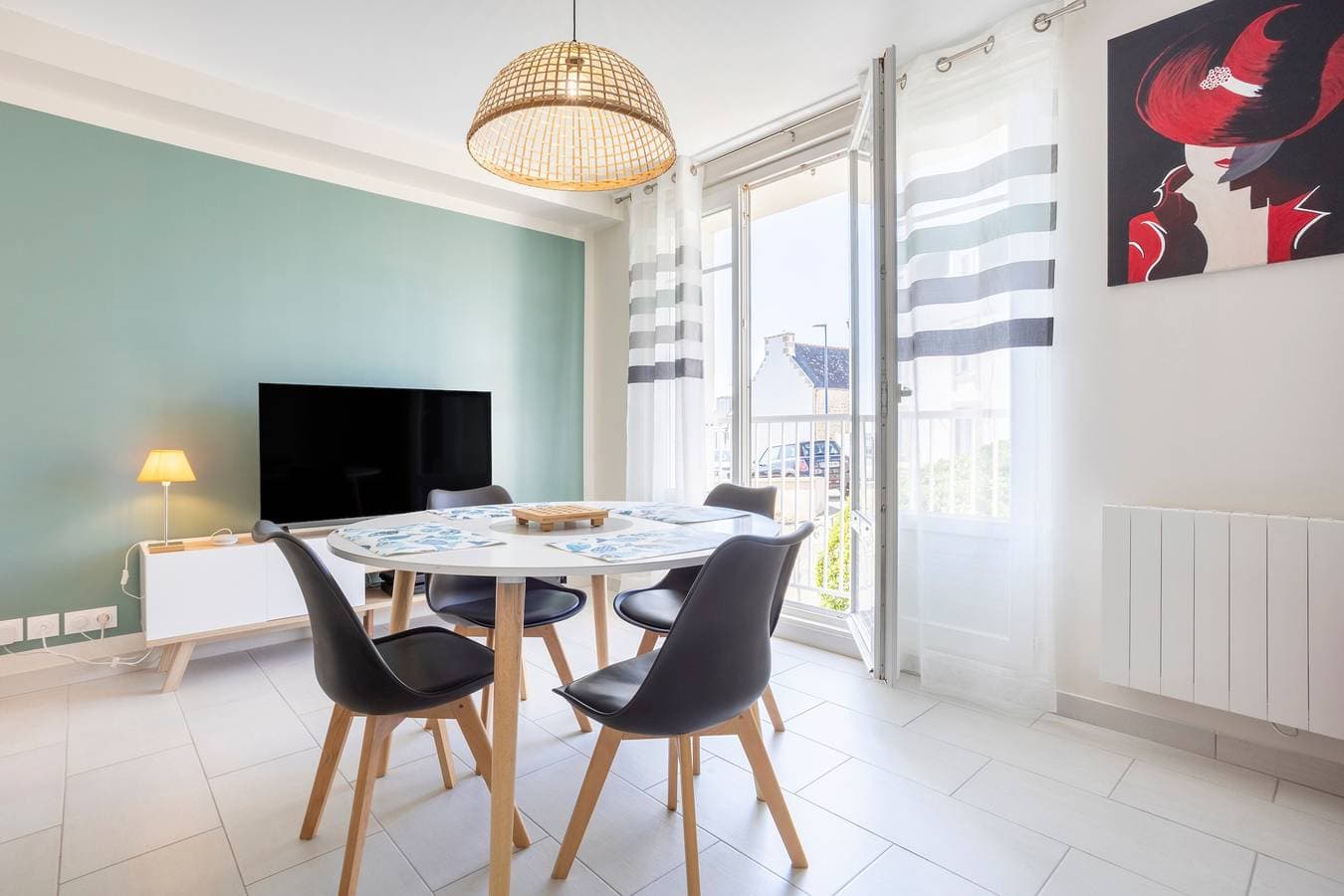 Appt 300m de la plage vue sur mer 1