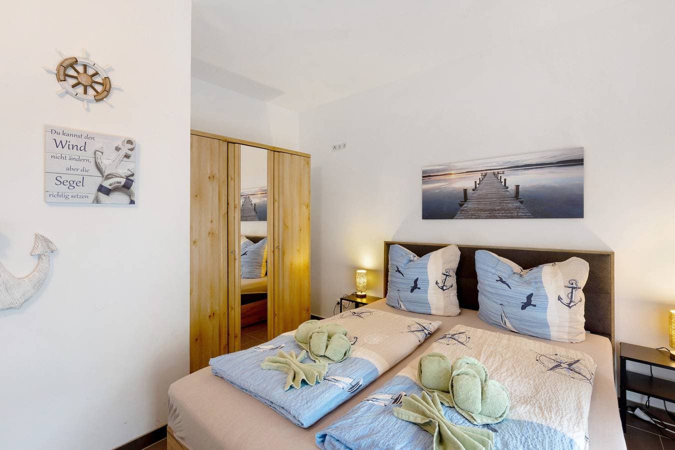 Foto 11 von 18: Ferienwohnung "Seeperle - Marina Mücheln" mit Seeblick, privater Terrasse und Wi-Fi