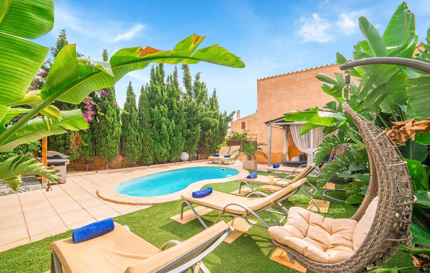 Foto 2 von 54: Capdepera Oase: Terrasse, Pool, WiFi, 400m zur Stadt