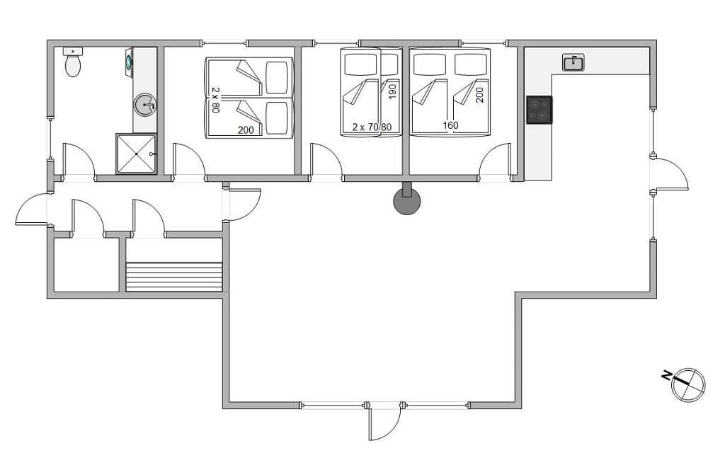 Foto 9 von 33: Idyllisch gelegenes Reetdachhaus mit Sauna und Kamin