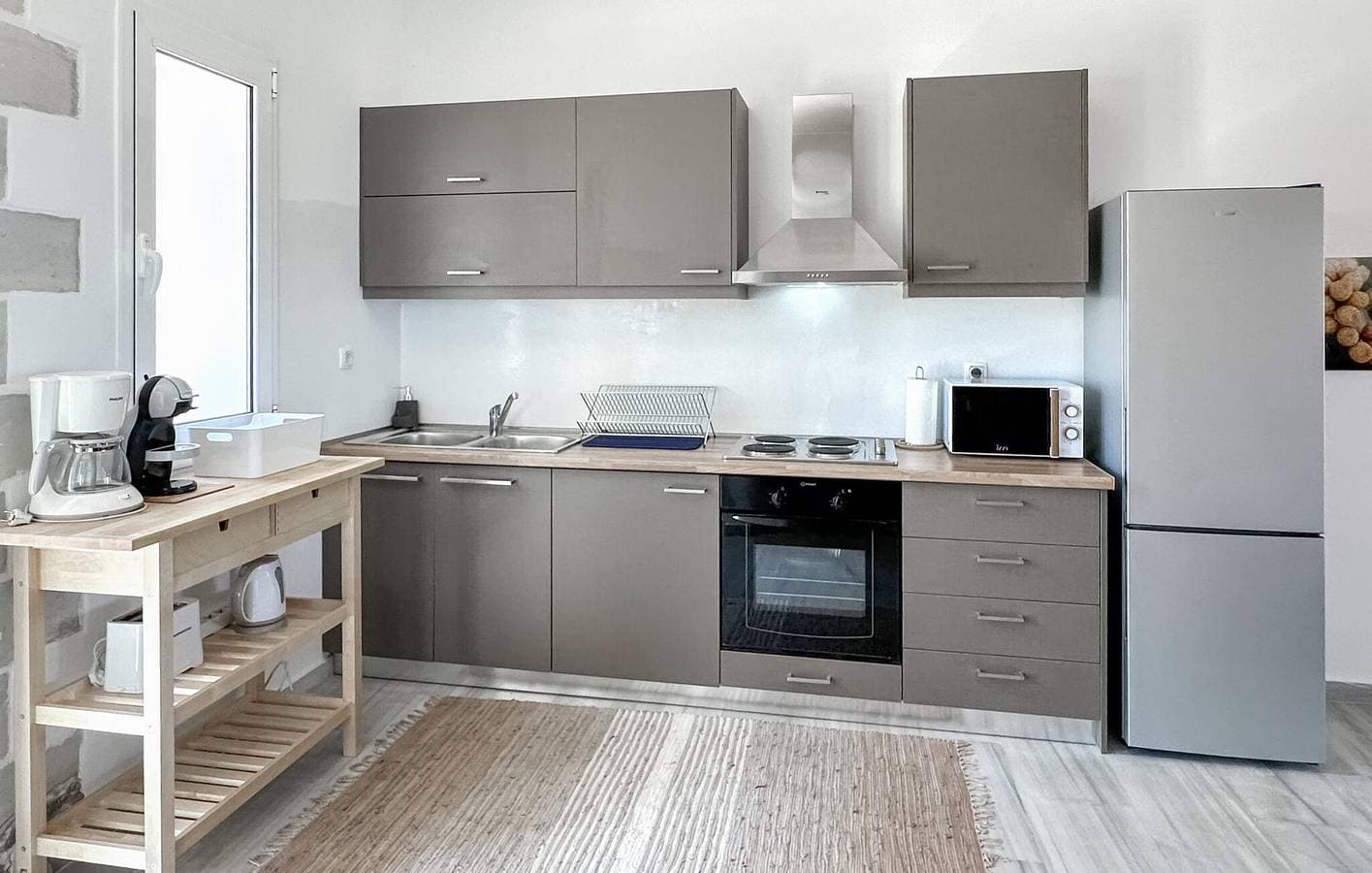 Foto 7 von 33: Apartment mit Meerblick, Pool, WLAN und Klimaanlage in Kampia