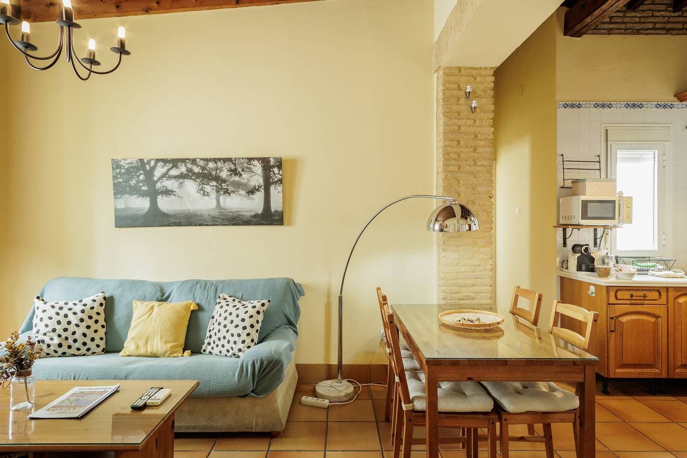Foto 6 von 29: Großzügiges Apartment im Barrio Santa Cruz – WLAN / Klimaanlage (2 Schlafzimmer)